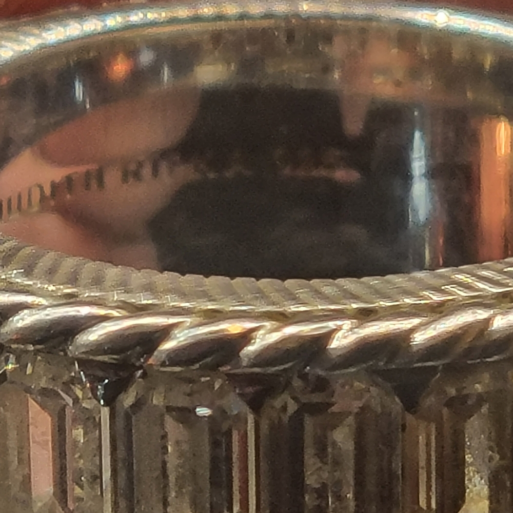 Judith Ripka Sterling Silver Baguette Ring - Picture 4 of 6